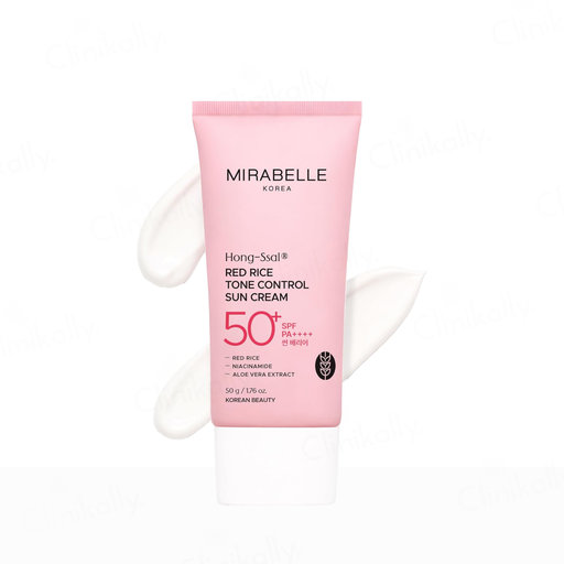 Mirabelle Korea Hong-Ssal Red Rice Tone Control Sun Cream SPF 50+ PA++++